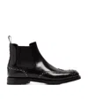 Church's Ketsby Met Studded Glossed-leather Chelsea Boots In Black