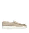 CHURCH'S SUEDE LONGTON SLIP-ON SNEAKERS