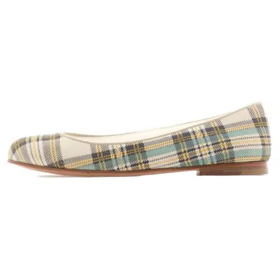 Pre-owned Church's Suede Tartan Size 36 In Sand