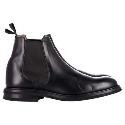 Church's Welwyn Chelsea Ankle Boots In Black Leather