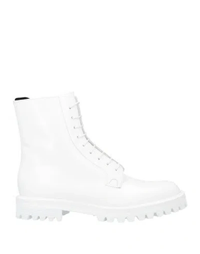 Church's Woman Ankle Boots White Size 7.5 Leather