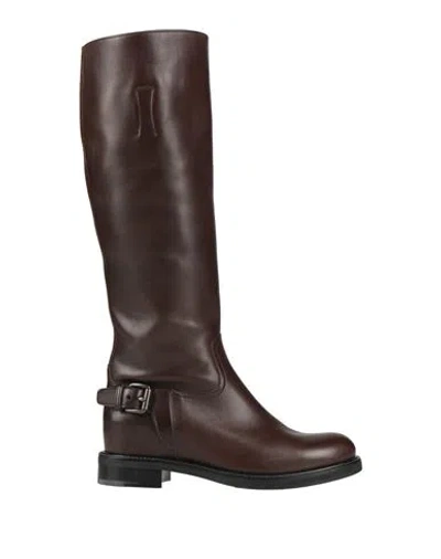 Church's Woman Boot Dark Brown Size 5.5 Leather