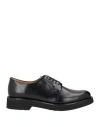 Shop Church's Woman Lace-up Shoes Black Size 6 Leather