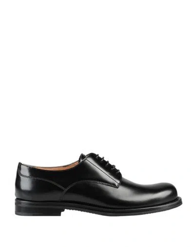 Church's Woman Lace-up Shoes Black Size 5.5 Soft Leather