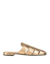 Church's Woman Mules & Clogs Gold Size 7.5 Soft Leather
