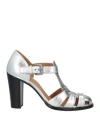 Shop Church's Woman Sandals Silver Size 6 Leather