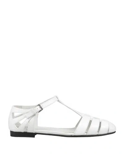 Church's Woman Sandals White Size 6 Leather