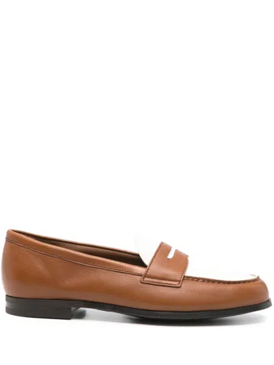 Church's Leather Loafers In Brown