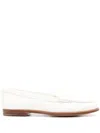 Church's Women Mocassini In Pelle In White
