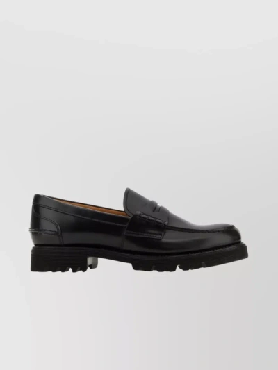 CHURCH'S CLASSIC PENNY LOAFER WITH ROUND TOE AND CHUNKY SOLE
