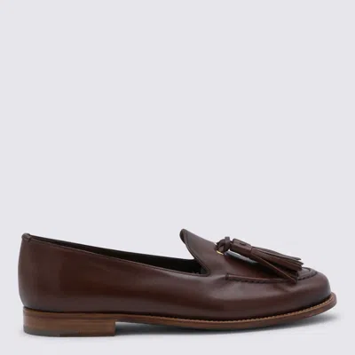 Church's Flat Shoes Light And Natural In Brown