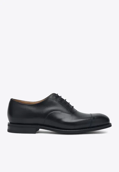 CHURCH'S CONSUL LEATHER DERBY SHOES