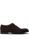 Church's Suede Consul 2.0 Oxford Shoes In Braun