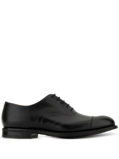 Church's Polished-finish Lace-up Shoes In Black