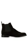 Church's Brown Suede Ketsby Ankle Boots In Dark Brown