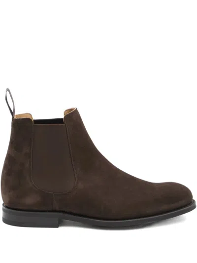 Church's Dark Brown Suede Boots