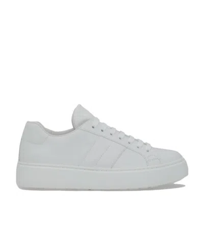Church's Debossed-logo Lace-up Sneakers In Gray