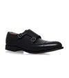 Church's Double Monkstrap Brogues In Black
