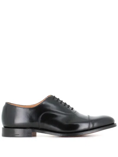 Church's Leather Consul Oxford Shoes In Black