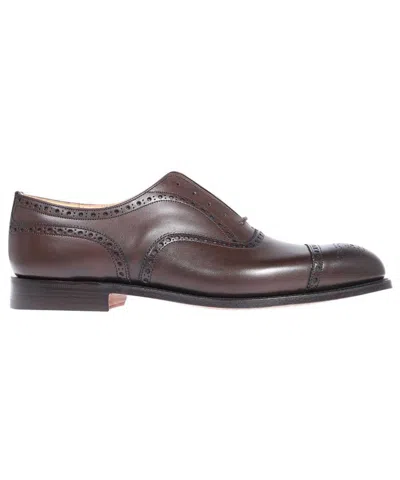 Church's Flat Shoes In Ebony