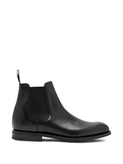 Church's Elasticated-panel Boots In Black