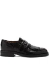 Church's Burgundy Leather Monk Phillis Formal Shoes In Burgundy
