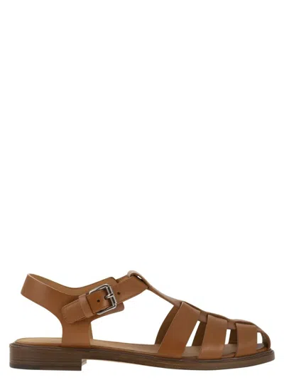 Church's Fisher - Calfskin Sandal In Brown
