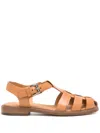 Church's Fisher Caged Leather Sandals In Brown