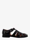 Church's Fisherman Leather Sandals In Schwarz