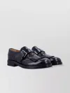 Church's Fringed Brogue Loafers Round Toe In Black