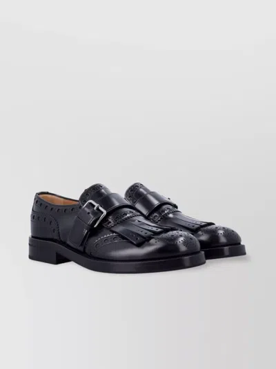 CHURCH'S FRINGED BROGUE LOAFERS ROUND TOE