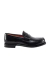 Church's Pembrey Glossy Leather Loafers In Black