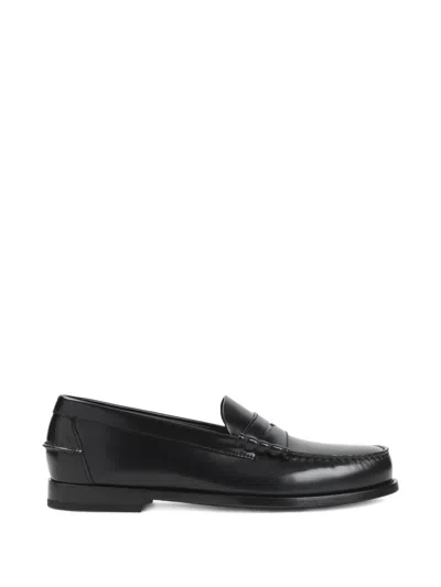 Church's Gateshead Penny-slot Leather Loafers In Black