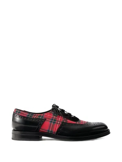Church's Ghillie Tartan-design Shoes In Black