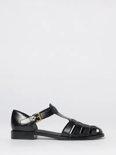 Church's Flat Sandal Woman  In Black
