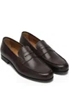 Church's Ebony Leather Heswall Loafer In 褐色
