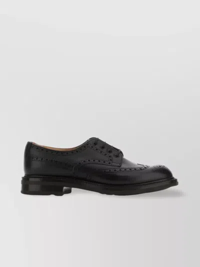 Church's Prestige Perforated Detailed Brogues In Black