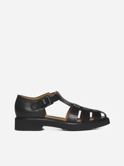 Church's Sandals In Black