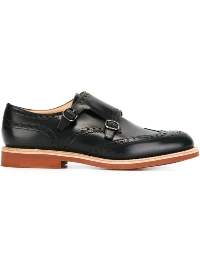 Church's 'kelby' Monk Strap Shoes In Black