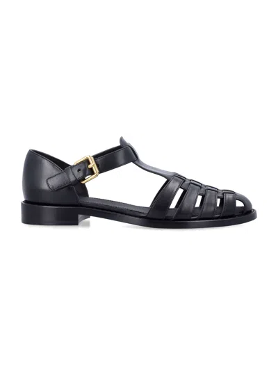 Church's Churchs Kelsey Calf Leather Black Sandals