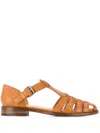 CHURCH'S KELSEY LEATHER SANDALS