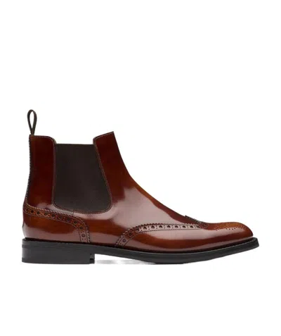 CHURCH'S KETSBY POLISHED CHELSEA BOOTS