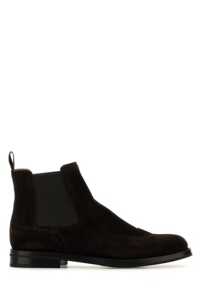 Church's Brown Suede Ketsby Ankle Boots
