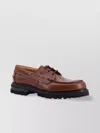 Church's Lace Up Boat Shoes With Chunky Sole In Brown
