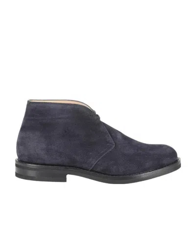 Church's Lace-up Desert Boots In Black