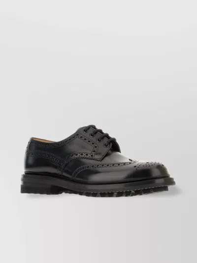 Church's Lace-up Leather Shoes Brogue Detailing