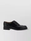 Church's Lace Up Leather Shoes With Brogue Detailing