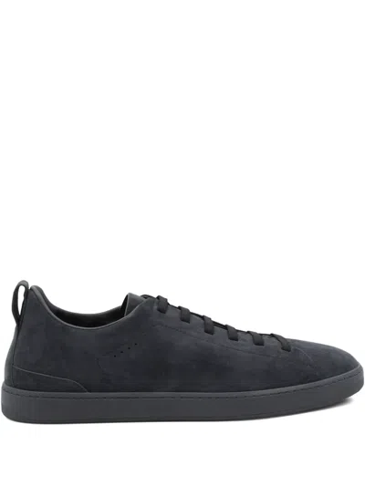 Church's Lace-up Pull Tab Sneakers In Black