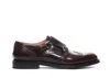 Church's Lace-up Brogue Leather Sole Round Toe Shoes In Brown