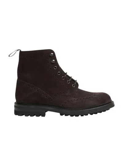 Church's Laced Boots In Black